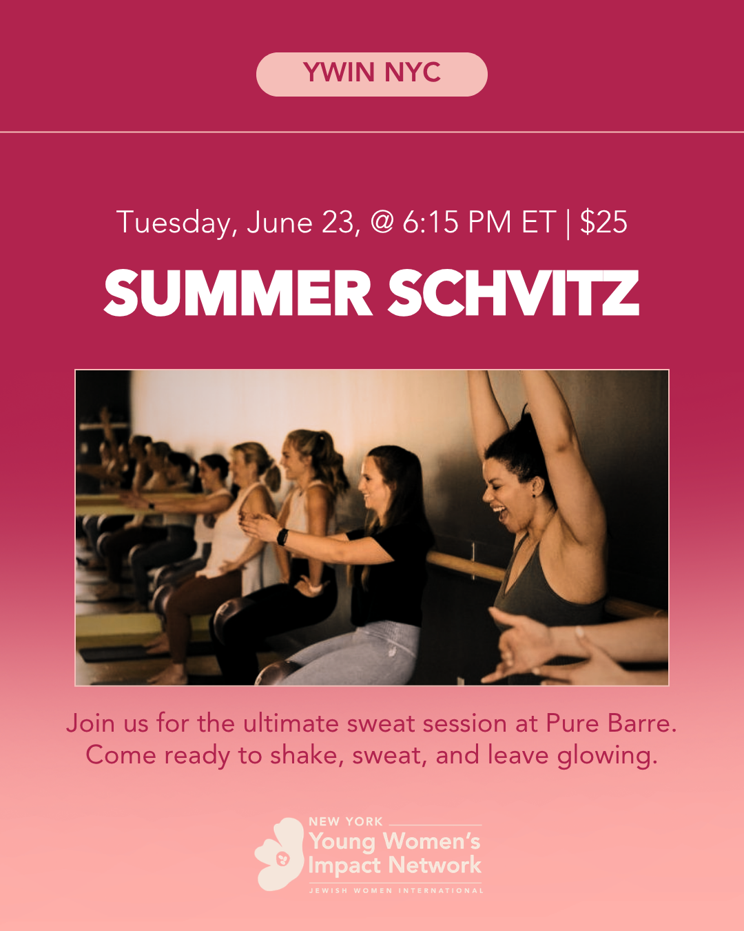 YWIN NYC: Summer Schvitz