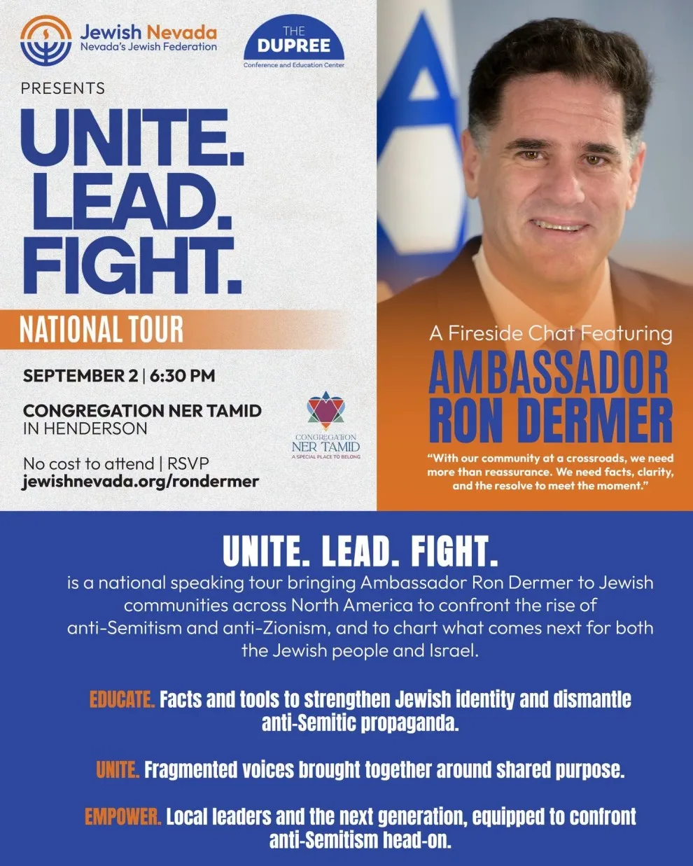 Unite. Lead. Fight.