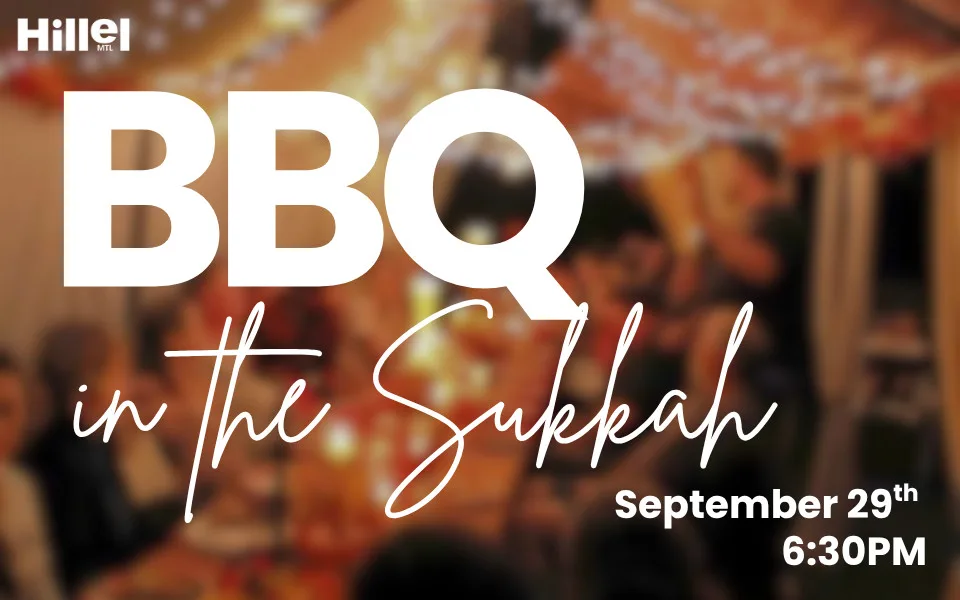BBQ In the Sukkah