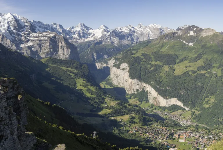 Lauterbrunnen Valley and Wengen, Swiss Alps