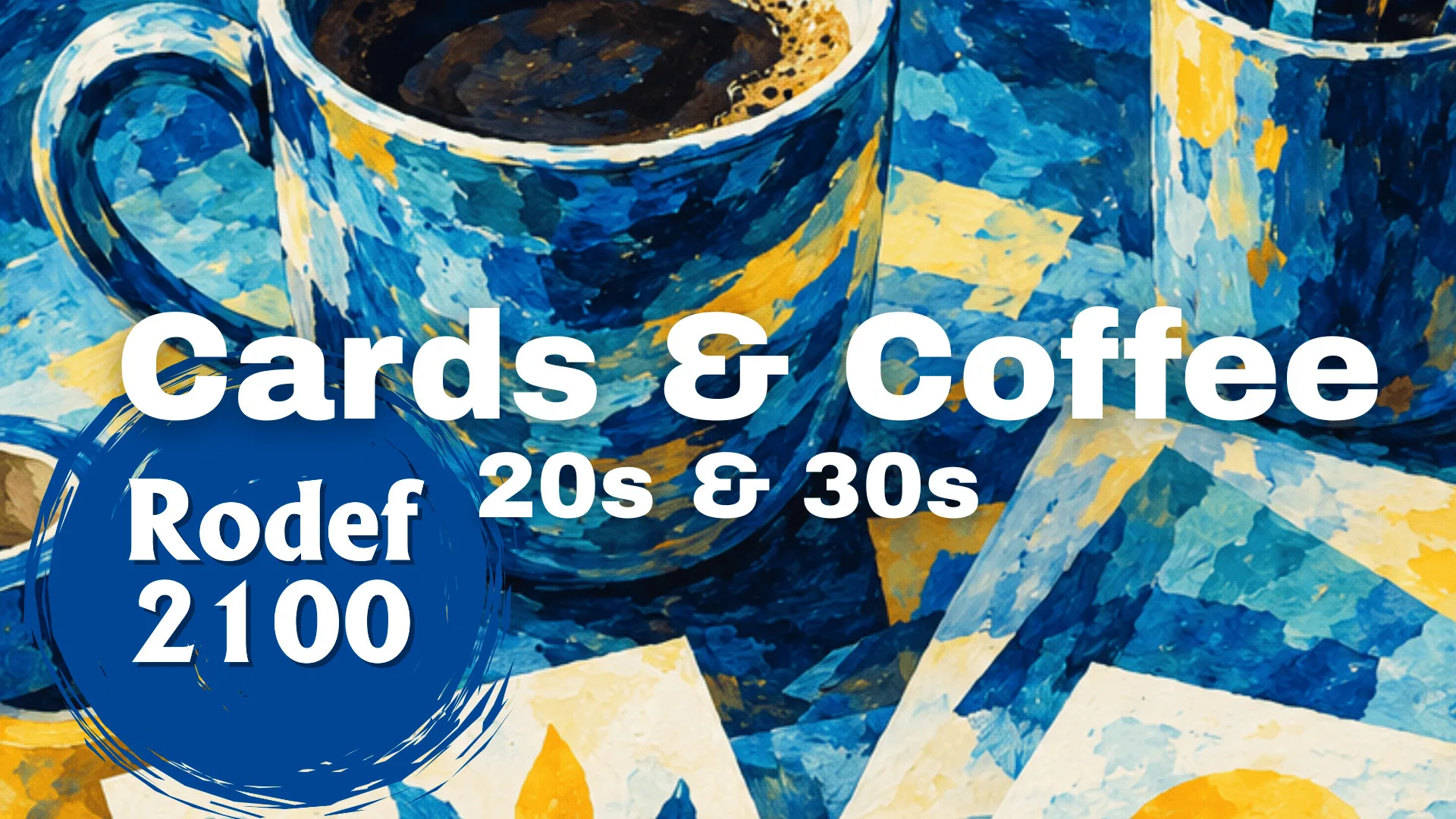 Cards & Coffee: An Afternoon with Rodef 2100 (20s & 30s)