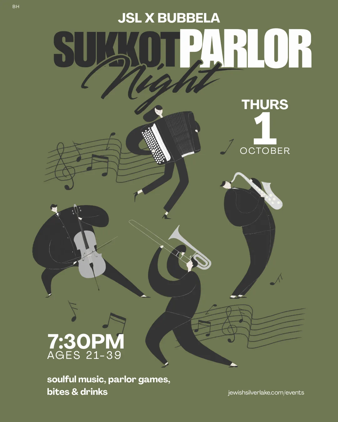 Sukkot Parlor Night