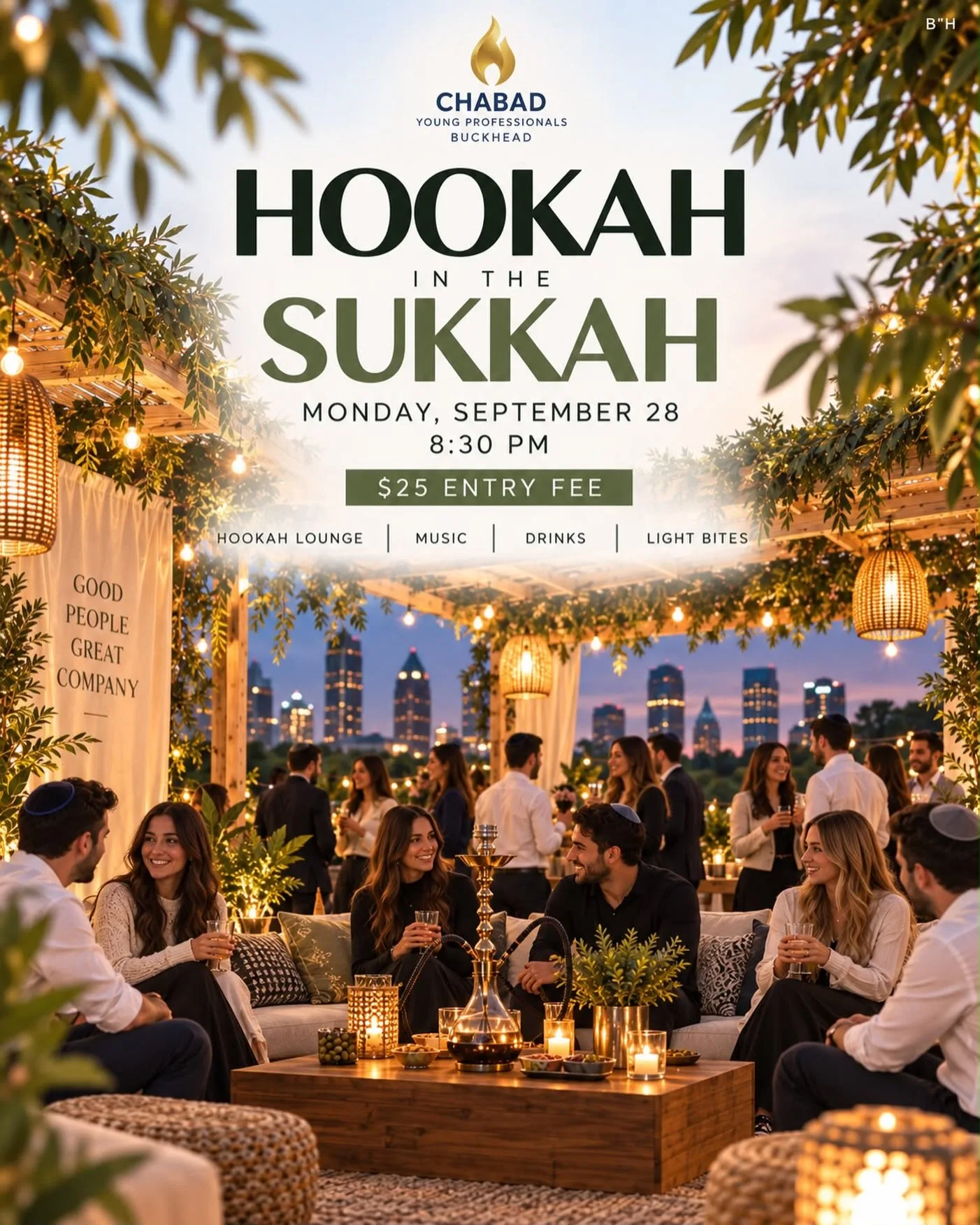 Hookah in the Sukkah