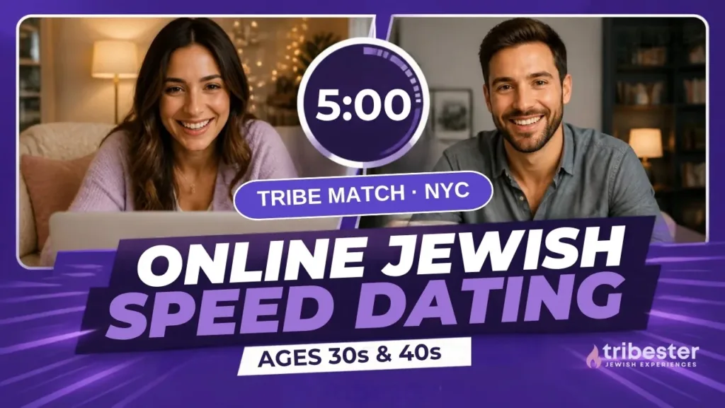 “Tribe Match” NYC Jewish Speed Dating (Ages 30s and 40s)