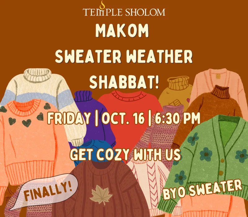 Sweater Weather shabbat makom