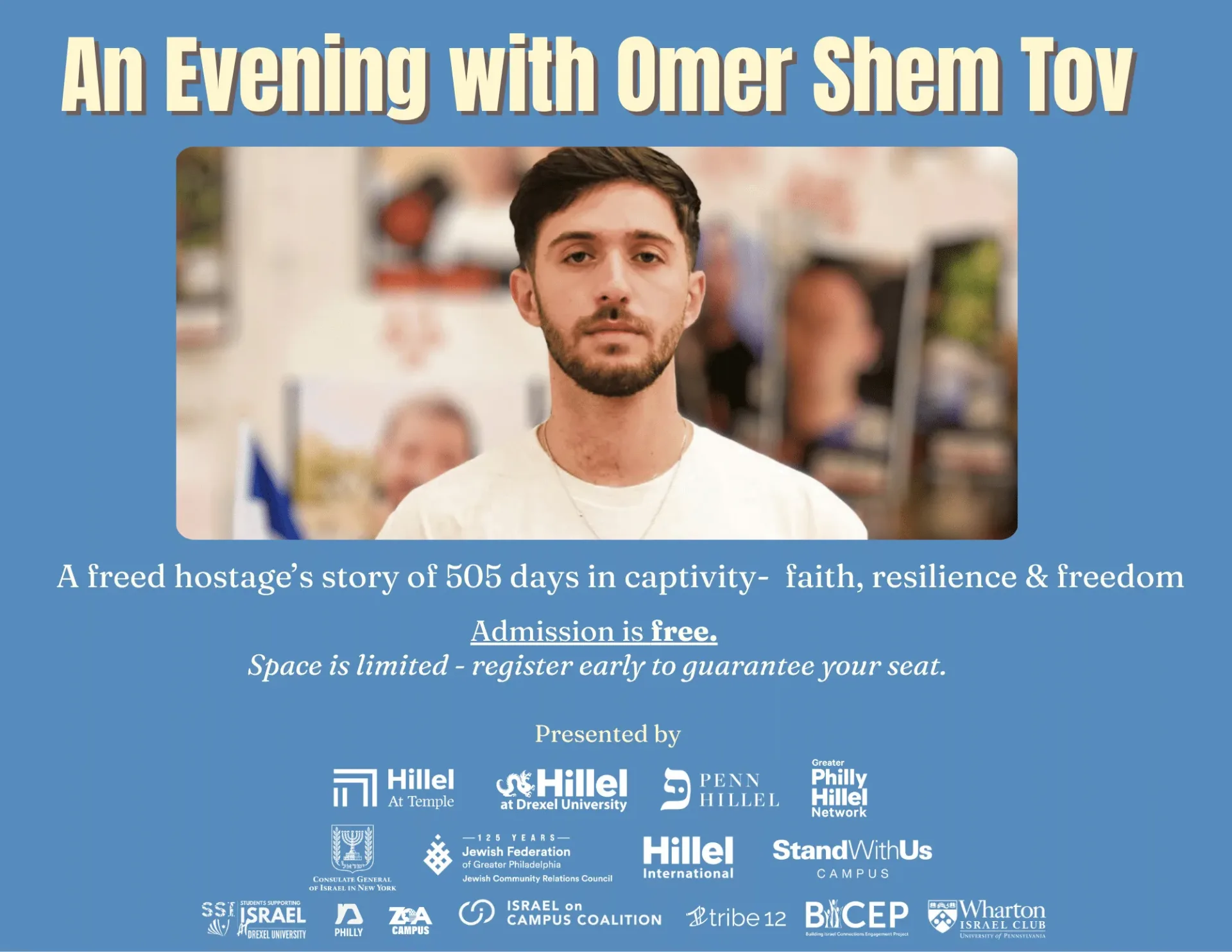Memorial Event With Omer Shem Tov